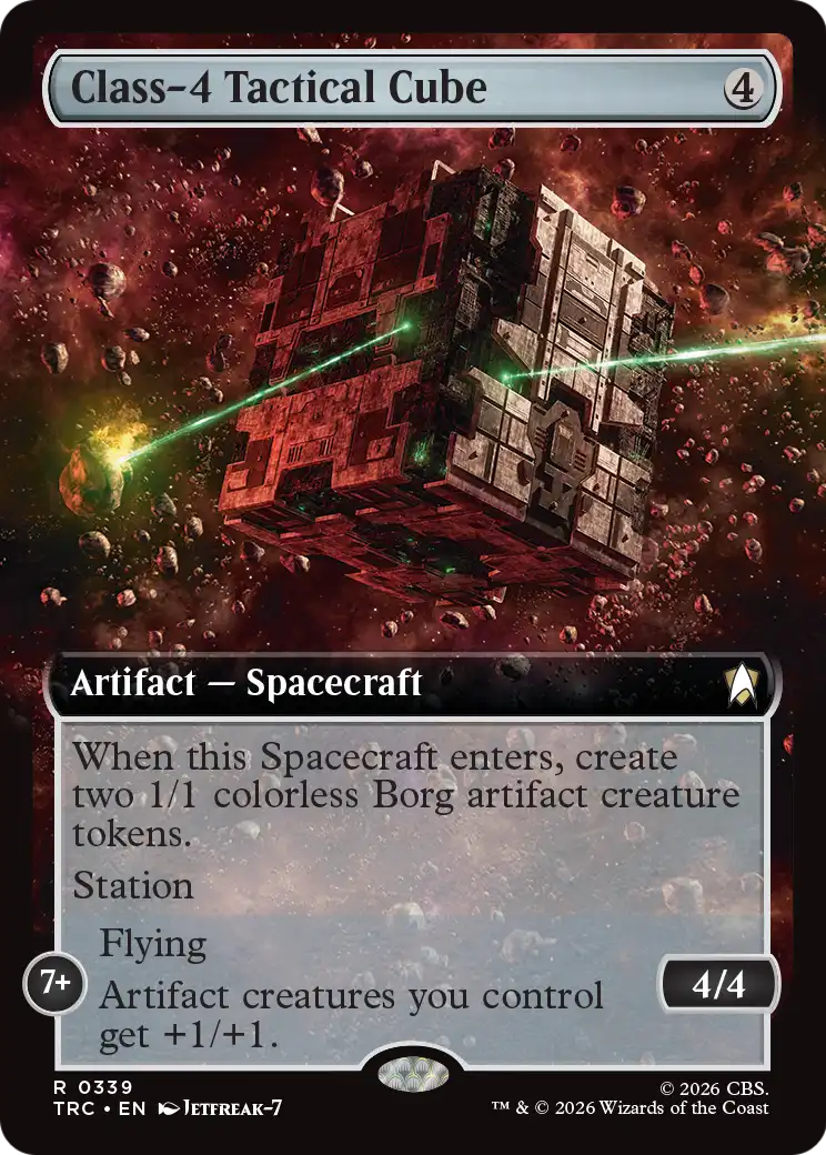 Class-4 Tactical Cube (Extended Art) [Star Trek Commander] | Total Play