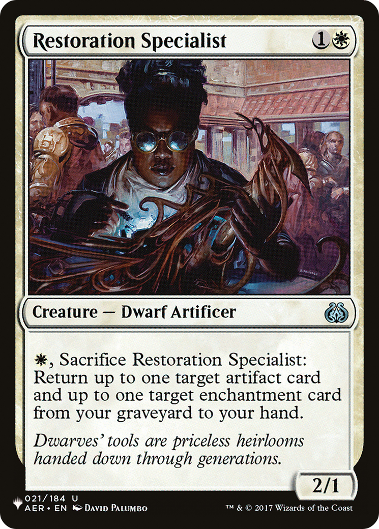 Restoration Specialist [The List] | Total Play