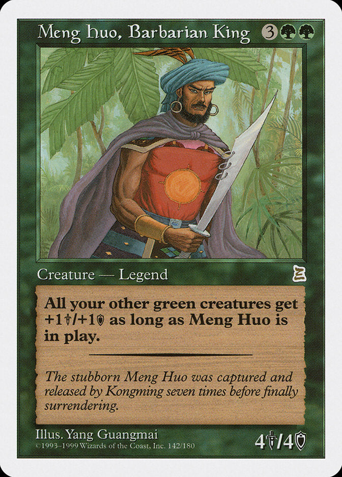Meng Huo, Barbarian King [Portal Three Kingdoms] | Total Play