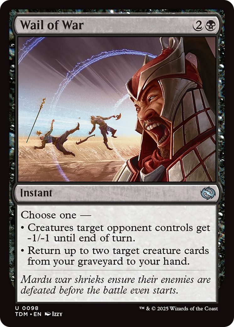 Wail of War [Tarkir: Dragonstorm] | Total Play