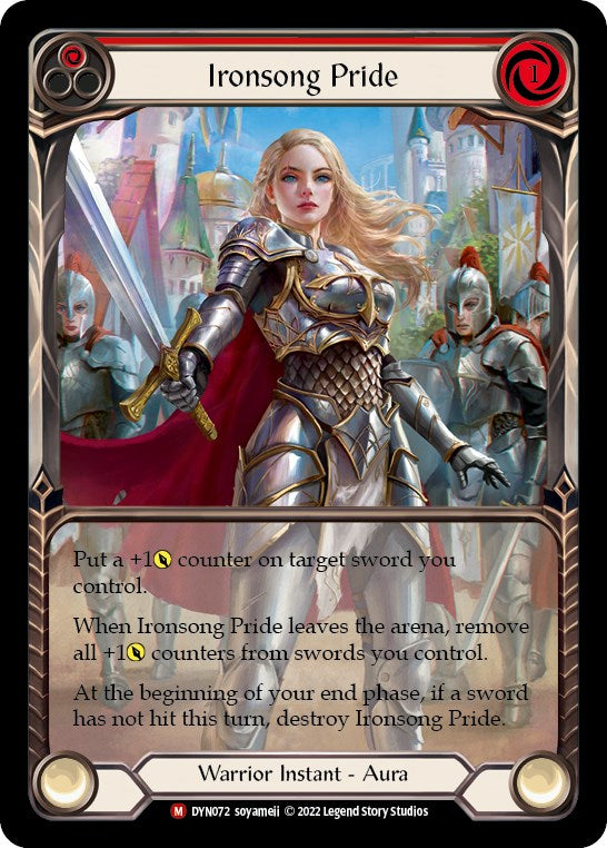 Ironsong Pride (Extended Art) [DYN072] (Dynasty)  Rainbow Foil | Total Play
