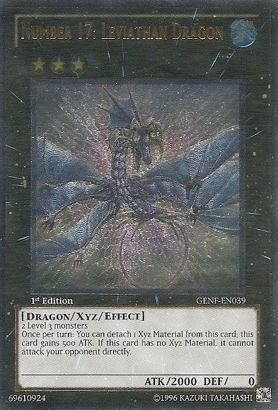 Number 17: Leviathan Dragon [GENF-EN039] Ultimate Rare | Total Play