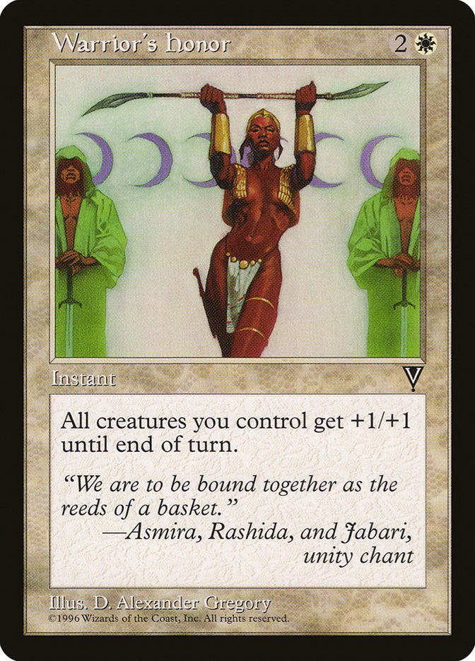 Warrior's Honor [Visions] | Total Play