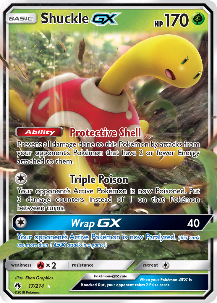Shuckle GX (17/214) [Sun & Moon: Lost Thunder] | Total Play
