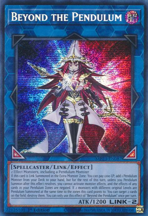 Beyond the Pendulum [MP23-EN087] Prismatic Secret Rare | Total Play