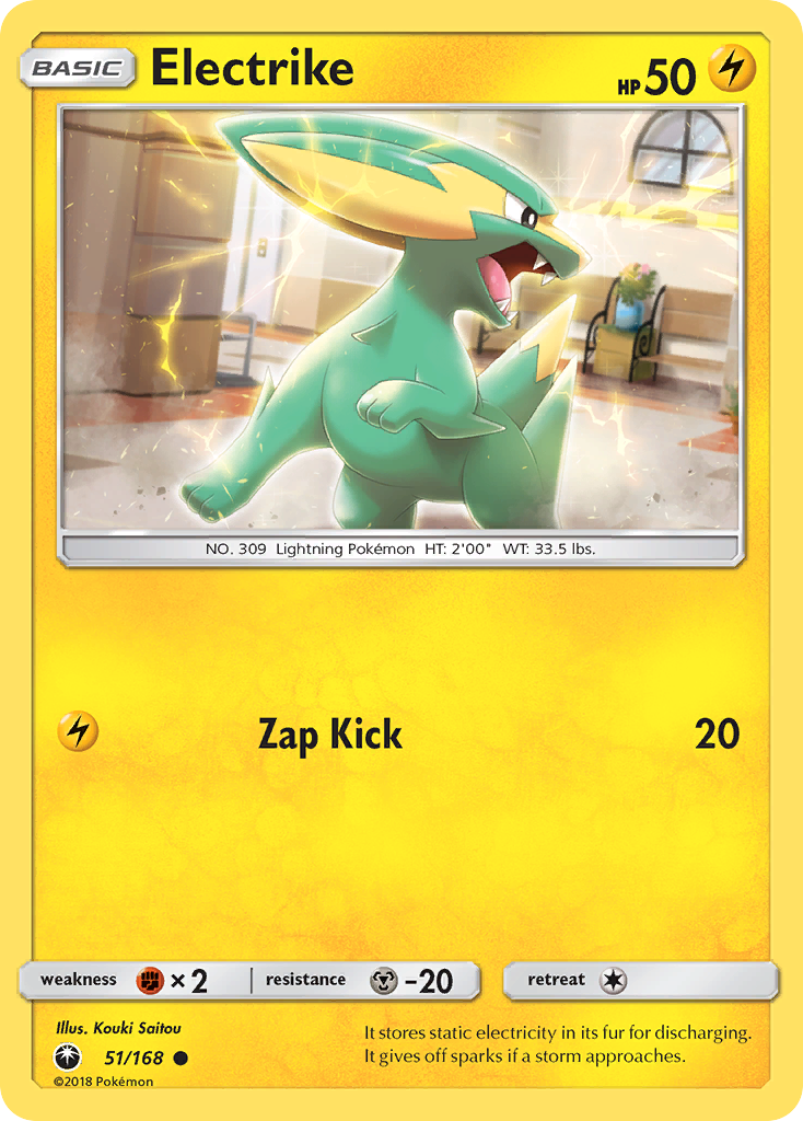 Electrike (51/168) [Sun & Moon: Celestial Storm] | Total Play