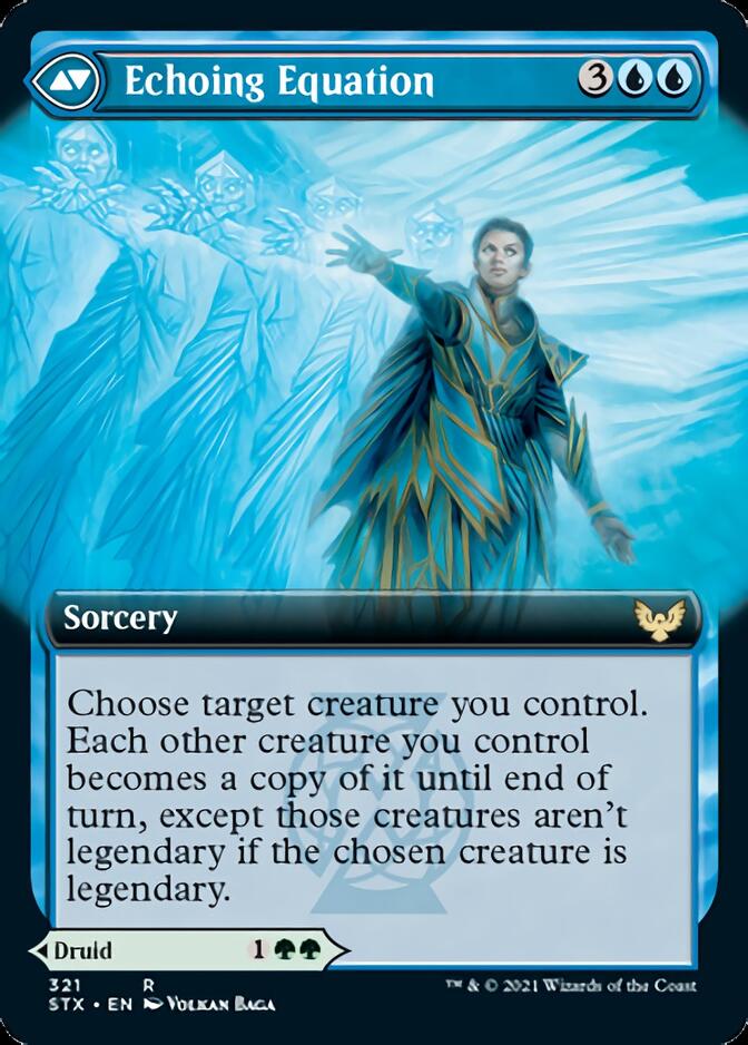 Augmenter Pugilist // Echoing Equation (Extended Art) [Strixhaven: School of Mages] | Total Play
