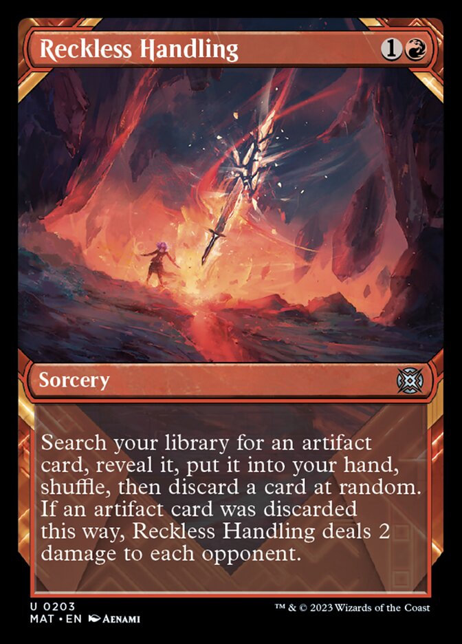 Reckless Handling (Showcase Halo Foil) [March of the Machine: The Aftermath] | Total Play