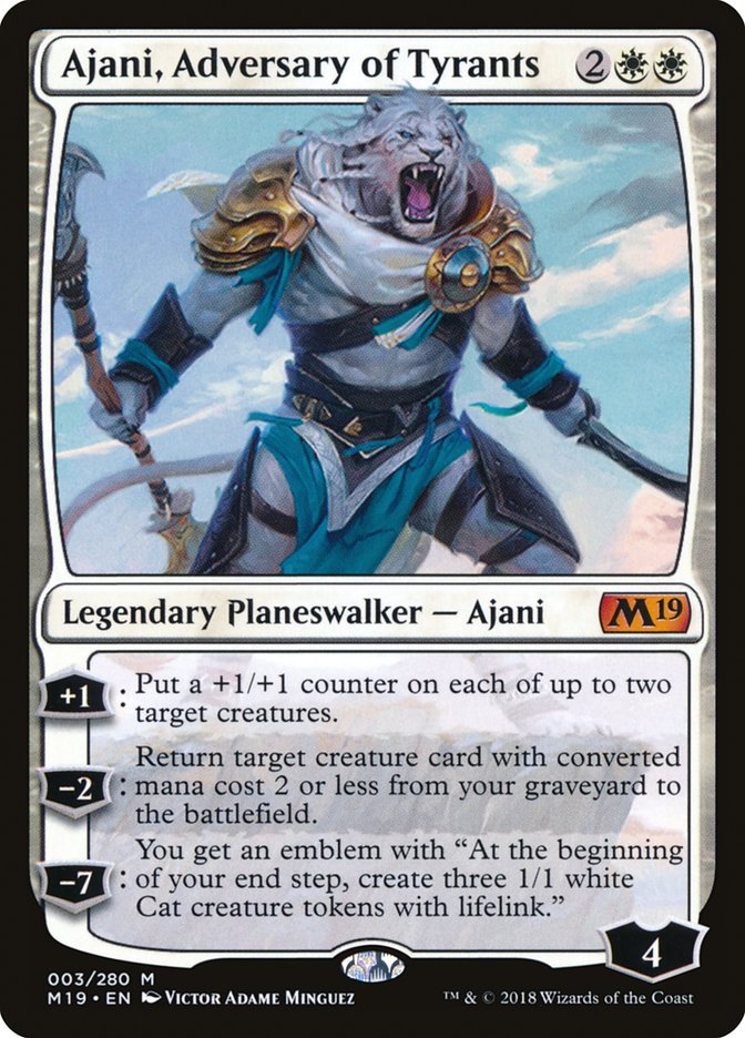 Ajani, Adversary of Tyrants [Core Set 2019] | Total Play