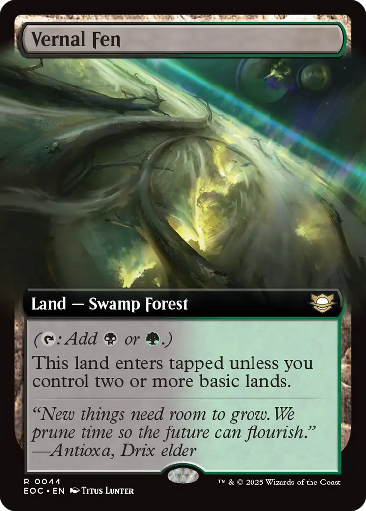 Vernal Fen (Extended Art) [Edge of Eternities Commander] | Total Play