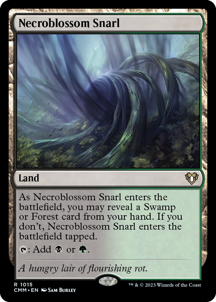 Necroblossom Snarl [Commander Masters] | Total Play