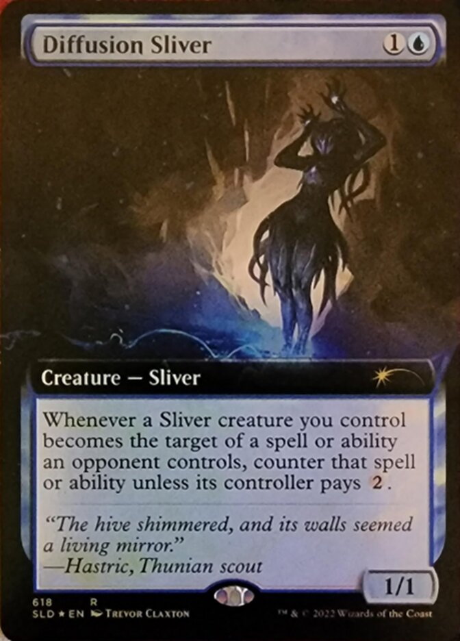 Diffusion Sliver (Extended Art) [Secret Lair Drop Promos] | Total Play