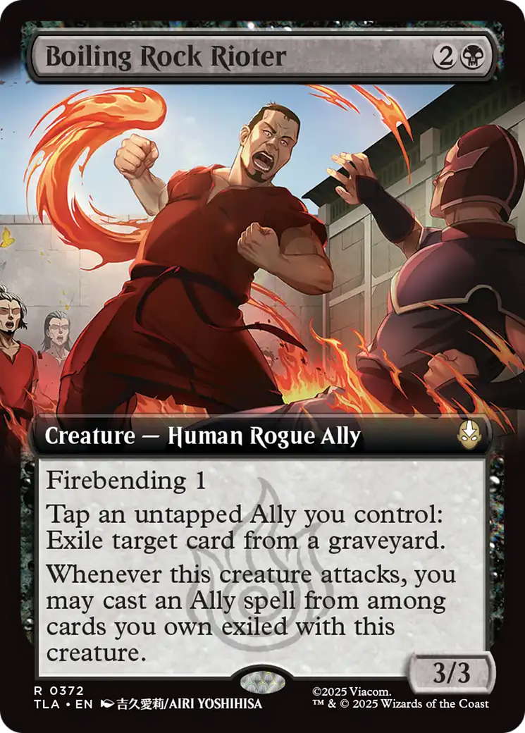 Boiling Rock Rioter (Extended Art) [Avatar: The Last Airbender] | Total Play