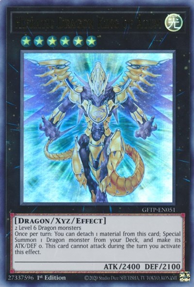 Hieratic Dragon King of Atum [GFTP-EN051] Ultra Rare | Total Play