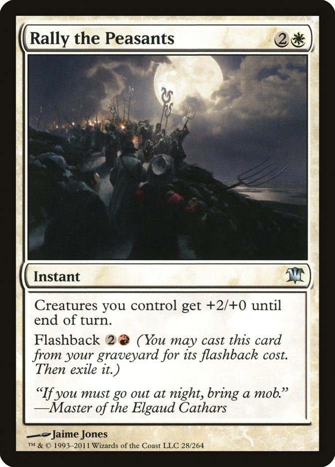 Rally the Peasants [Innistrad] | Total Play