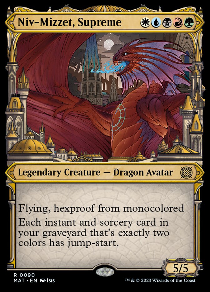 Niv-Mizzet, Supreme (Showcase) [March of the Machine: The Aftermath] | Total Play