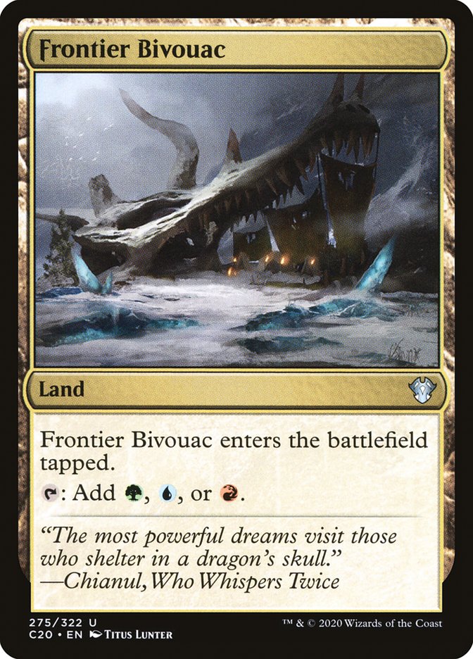 Frontier Bivouac [Commander 2020] | Total Play