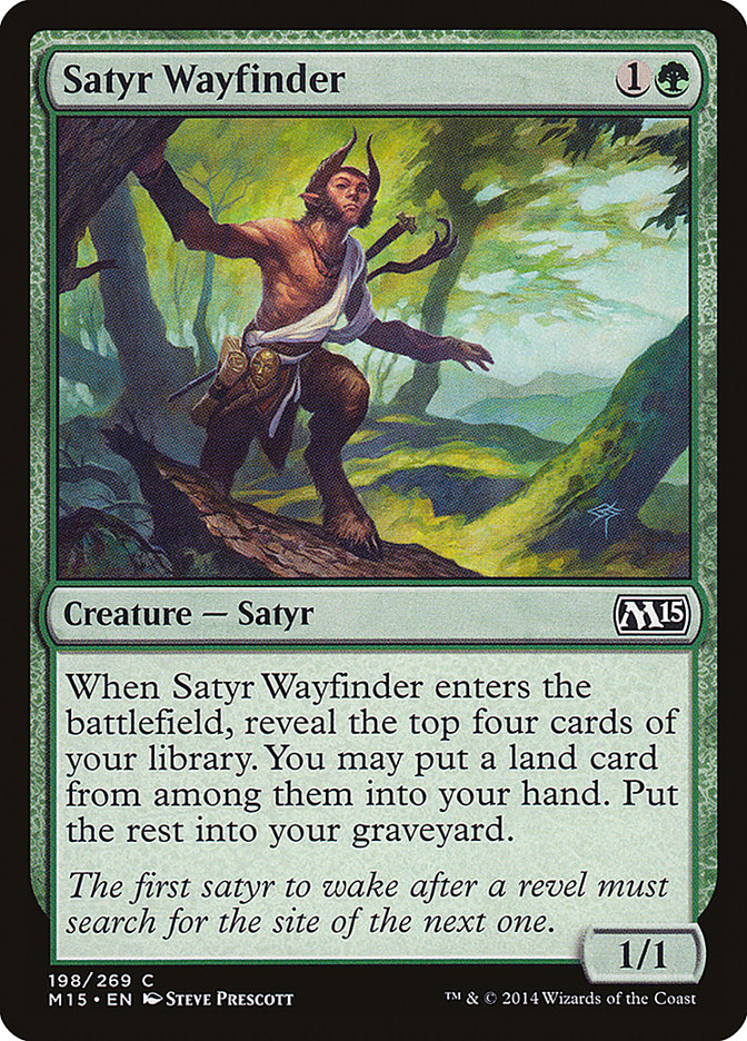 Satyr Wayfinder [Magic 2015] | Total Play