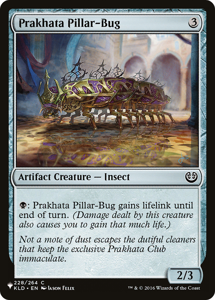 Prakhata Pillar-Bug [The List Reprints] | Total Play