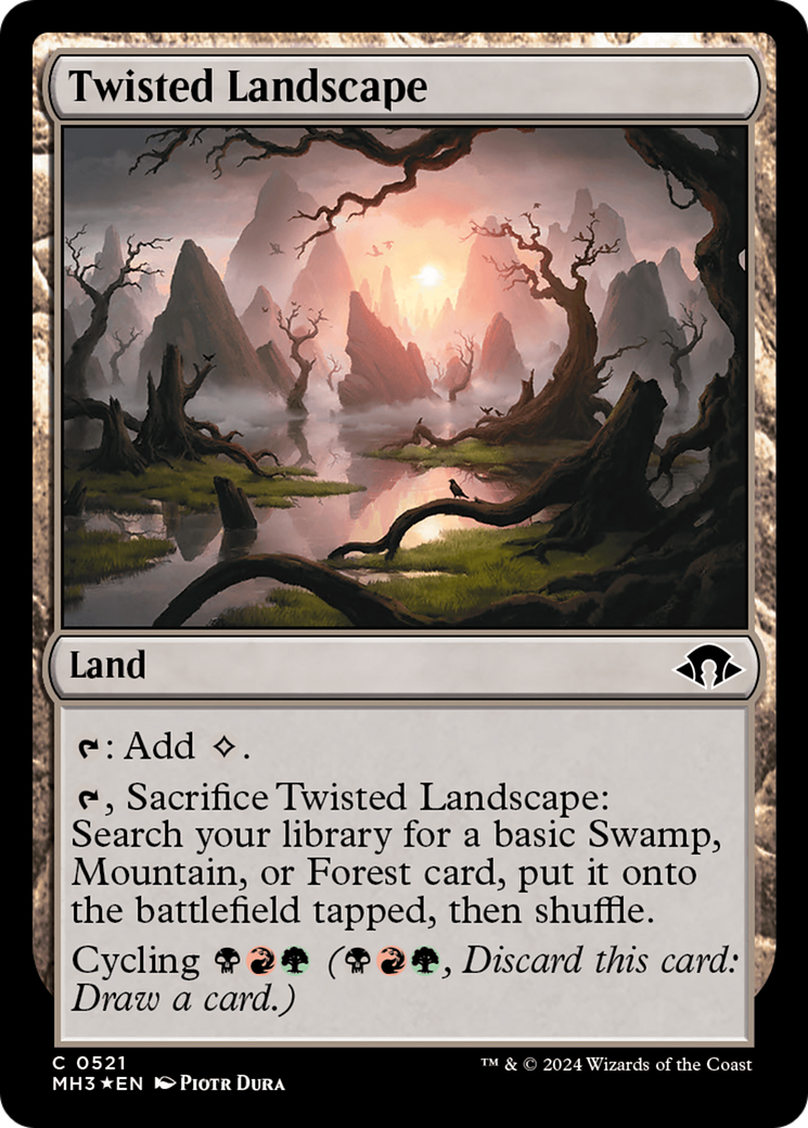 Twisted Landscape (Ripple Foil) [Modern Horizons 3] | Total Play