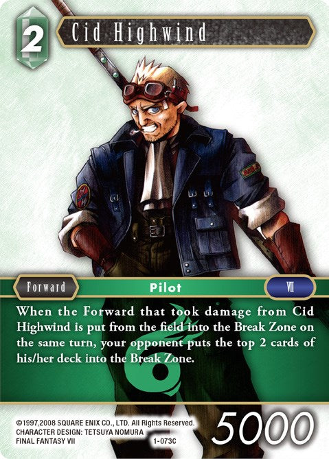 Cid Highwind [Opus I] | Total Play