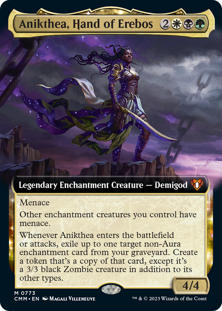 Anikthea, Hand of Erebos (Extended Art) [Commander Masters] | Total Play