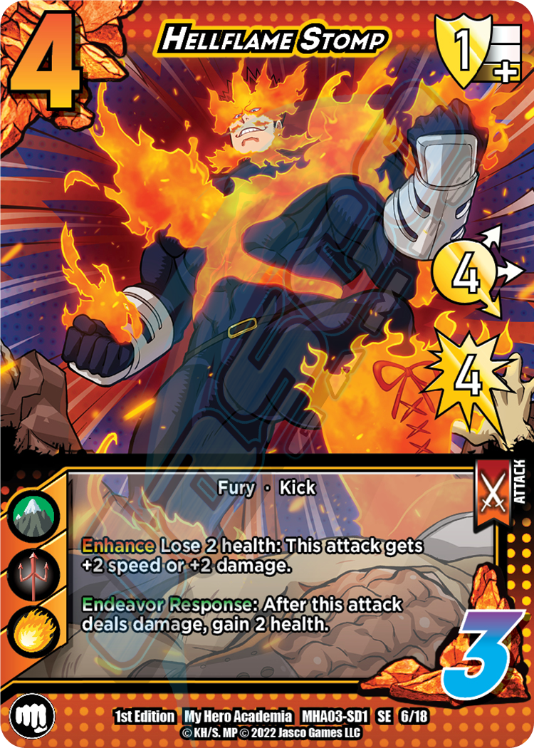 Hellflame Stomp [Endeavor Clash Deck] | Total Play