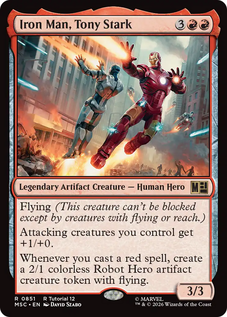 Iron Man, Tony Stark [Marvel Super Heroes Commander] | Total Play