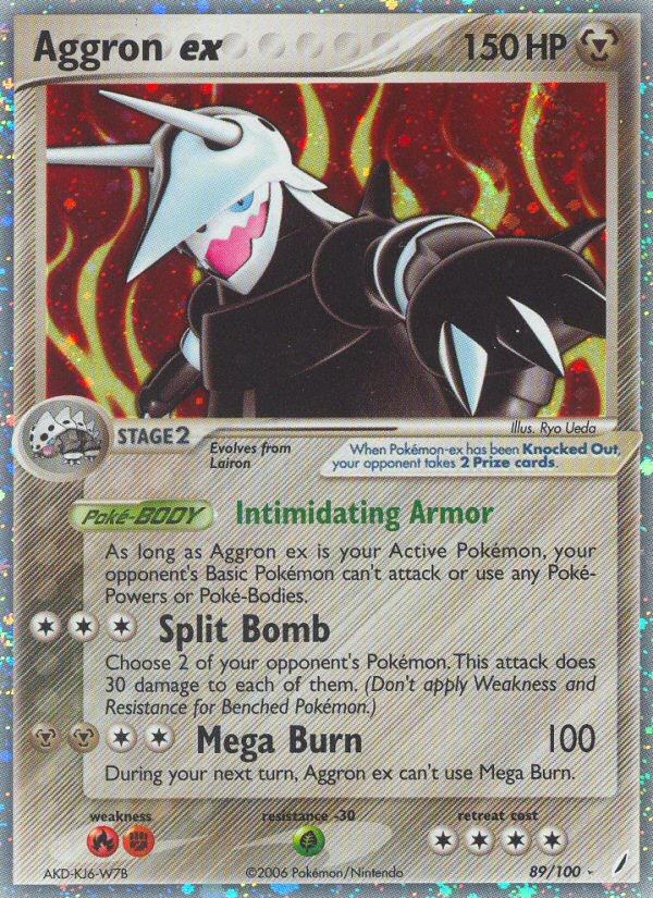 Aggron ex (89/100) [EX: Crystal Guardians] | Total Play