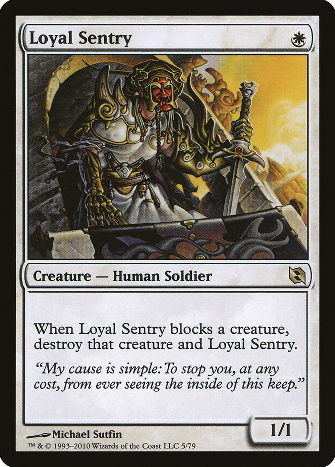Loyal Sentry [Duel Decks: Elspeth vs. Tezzeret] | Total Play