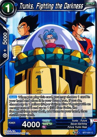 Trunks, Fighting the Darkness (BT7-031) [Assault of the Saiyans] | Total Play