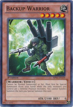 Backup Warrior [BP01-EN159] Common | Total Play