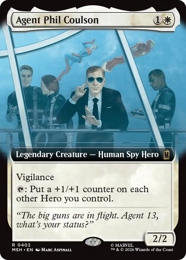 Agent Phil Coulson (Extended Art) [Marvel Super Heroes] | Total Play