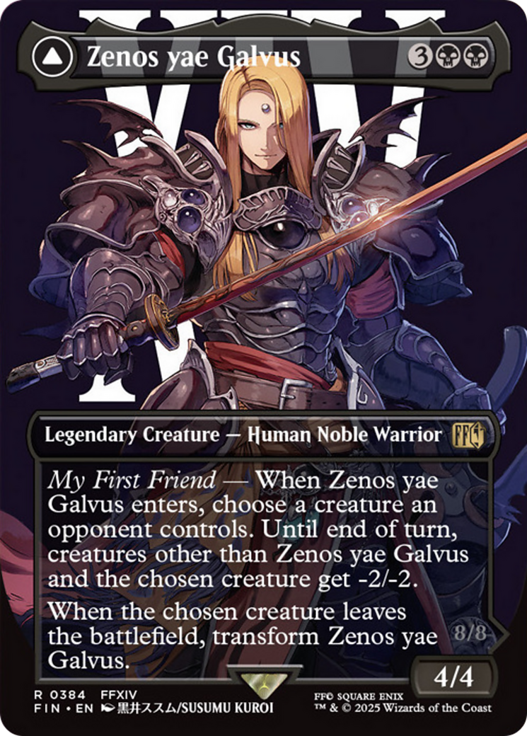 Zenos yae Galvus // Shinryu, Transcendent Rival (Borderless) [FINAL FANTASY] | Total Play