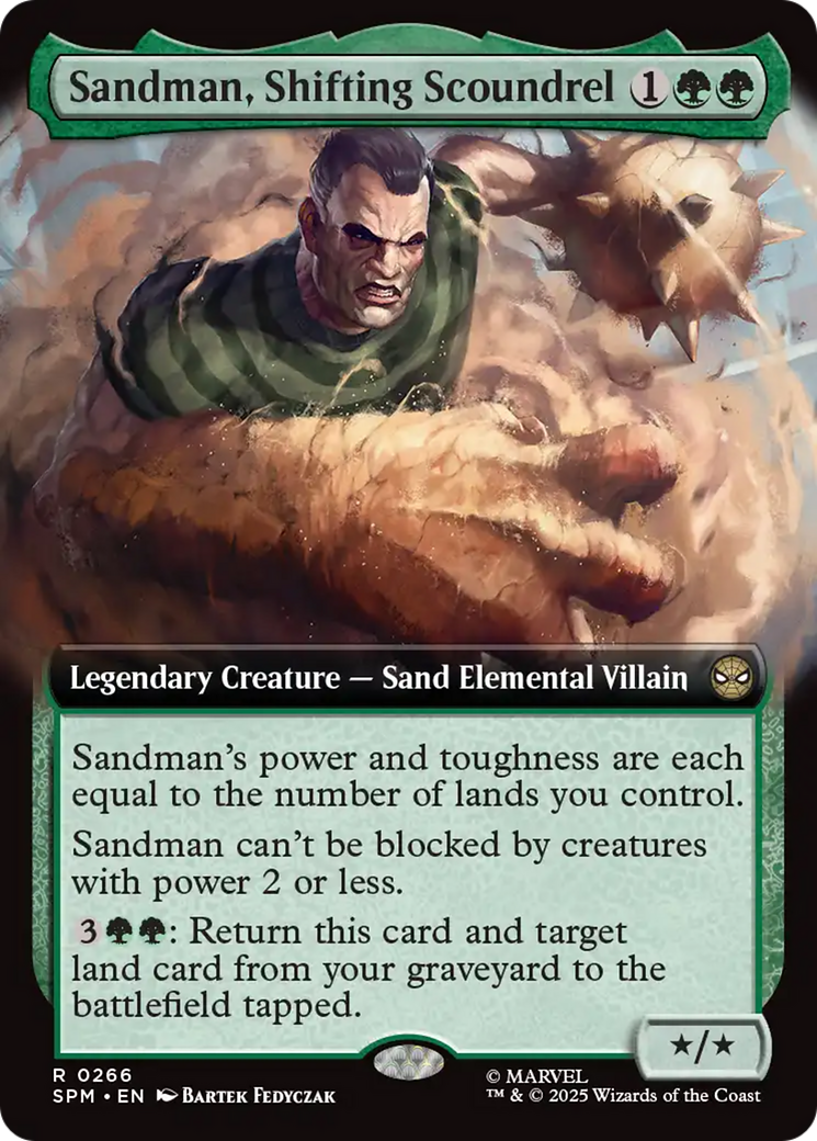 Sandman, Shifting Scoundrel (Extended Art) [Marvel's Spider-Man] | Total Play