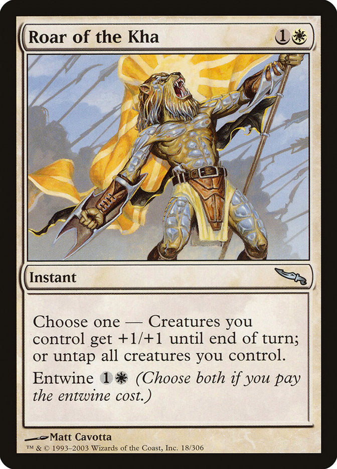 Roar of the Kha [Mirrodin] | Total Play