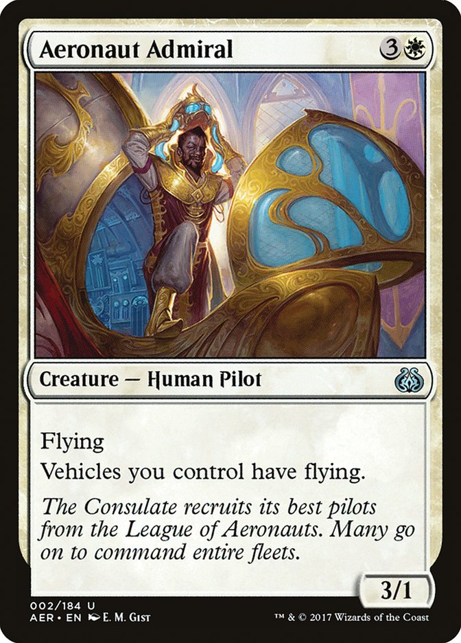Aeronaut Admiral [Aether Revolt] | Total Play