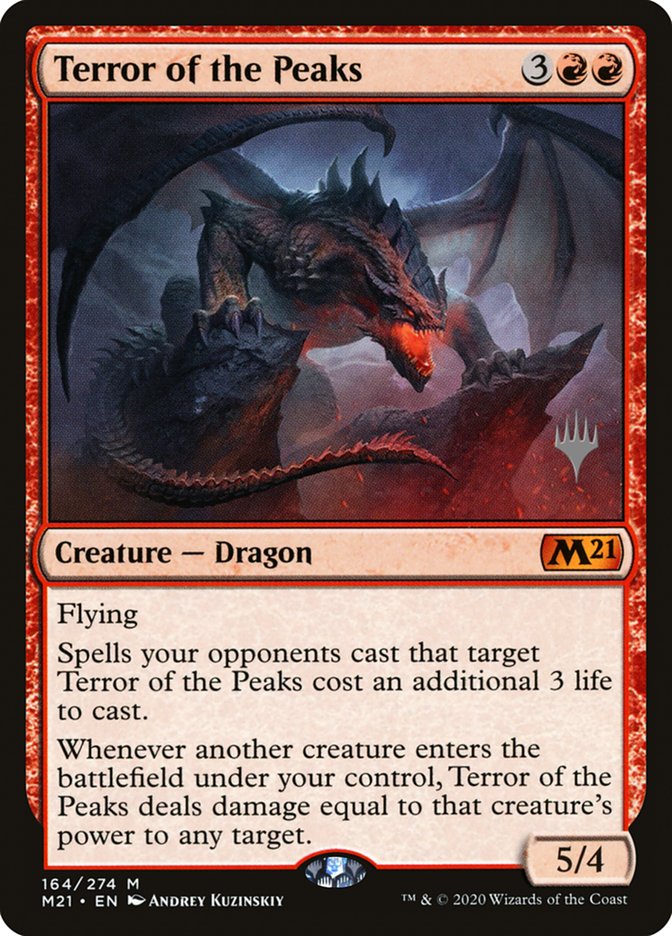 Terror of the Peaks (Promo Pack) [Core Set 2021 Promos] | Total Play
