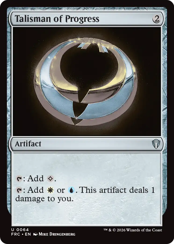Talisman of Progress [Reality Fracture Commander] | Total Play