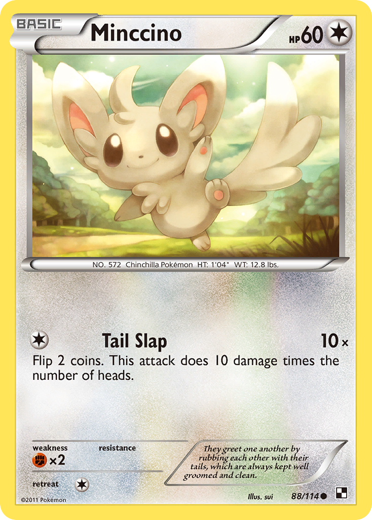 Minccino (88/114) [Black & White: Base Set] | Total Play