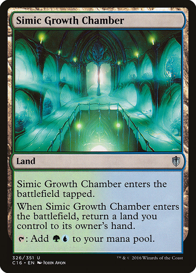 Simic Growth Chamber [Commander 2016] | Total Play
