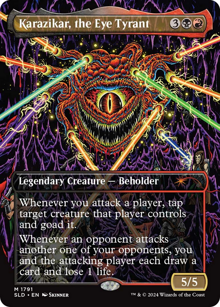 Karazikar, the Eye Tyrant (Rainbow Foil) [Secret Lair Drop Series] | Total Play