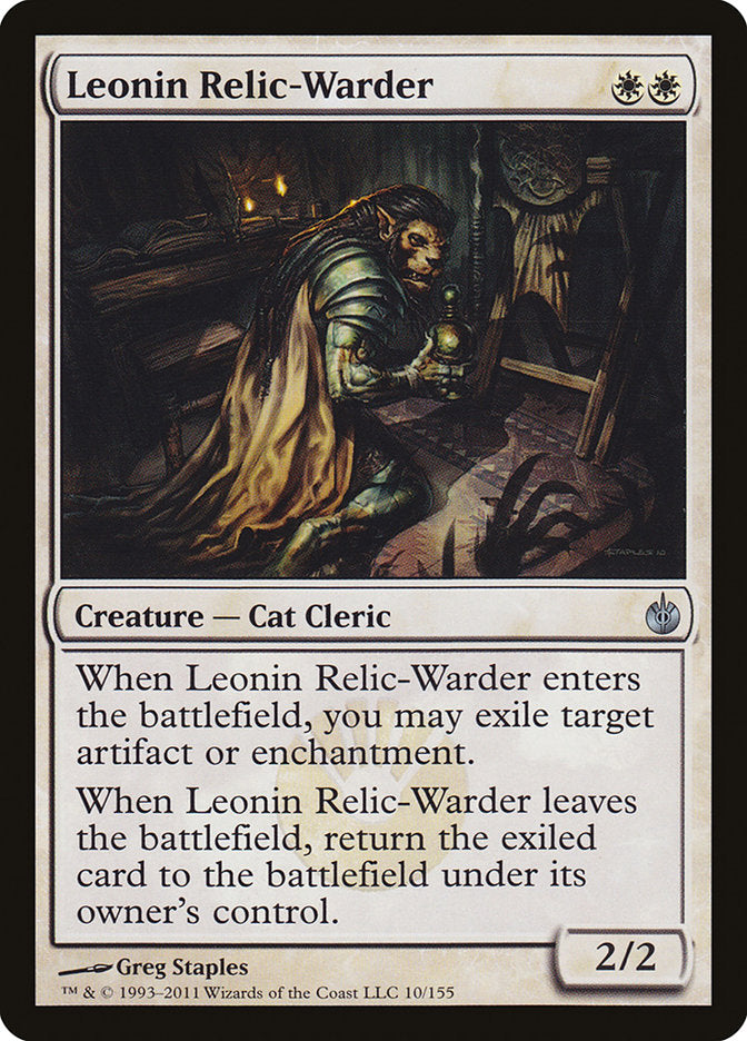 Leonin Relic-Warder [Mirrodin Besieged] | Total Play