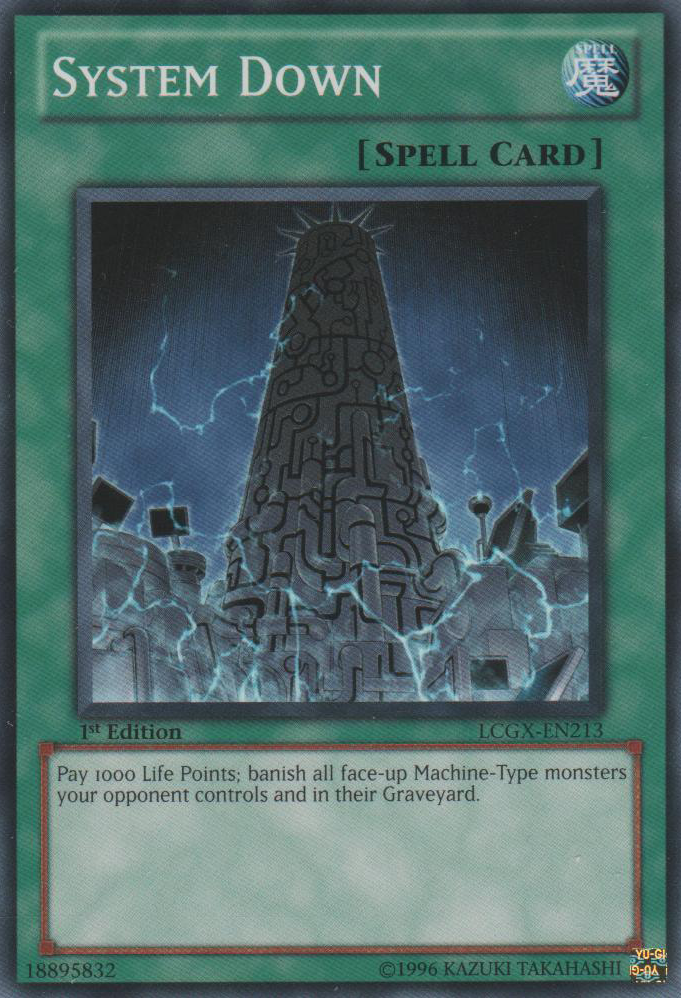 System Down [LCGX-EN213] Common | Total Play