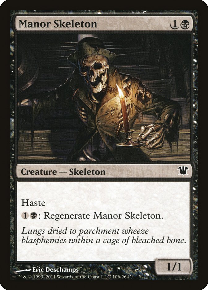 Manor Skeleton [Innistrad] | Total Play