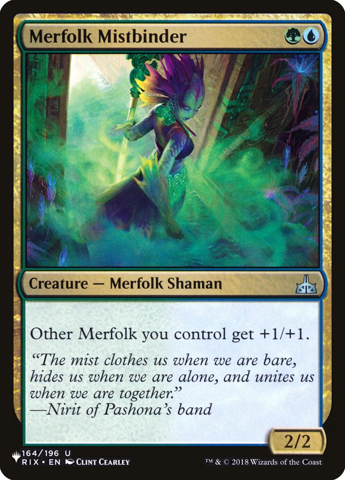 Merfolk Mistbinder [The List] | Total Play