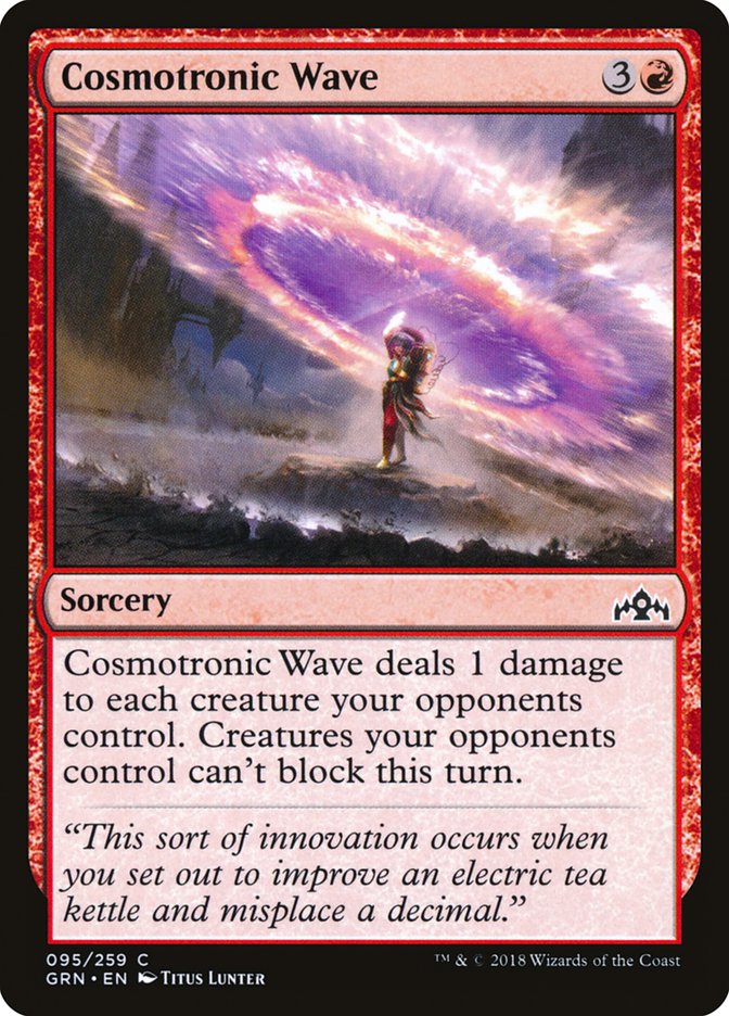 Cosmotronic Wave [Guilds of Ravnica] | Total Play