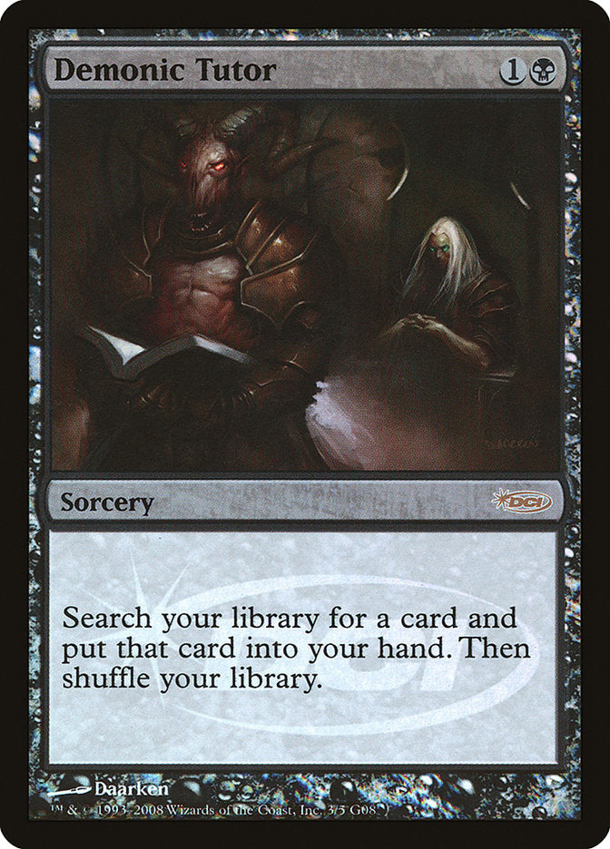 Demonic Tutor [Judge Gift Cards 2008] | Total Play
