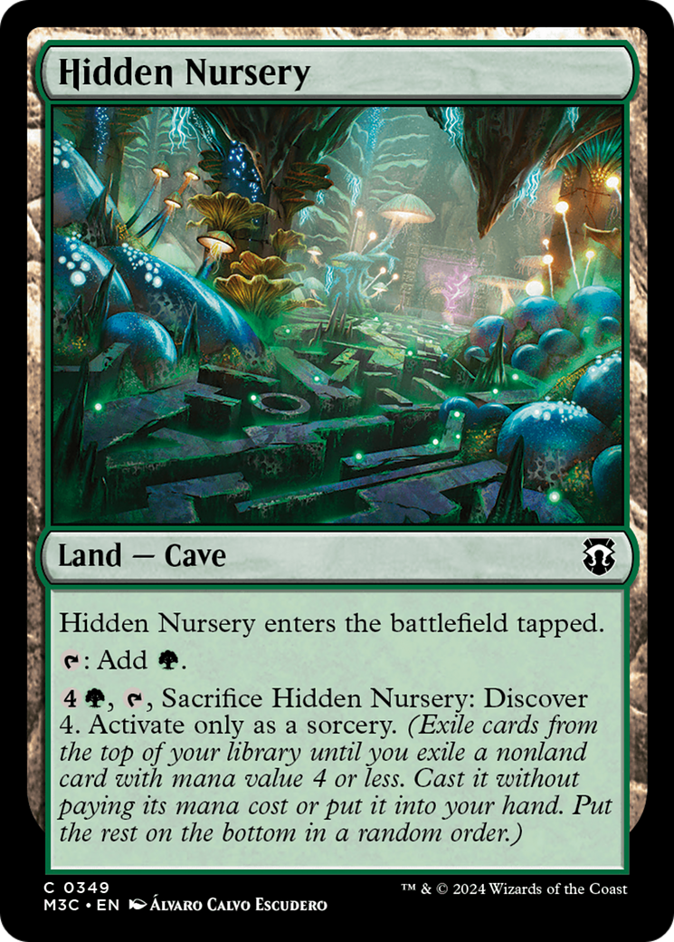 Hidden Nursery (Ripple Foil) [Modern Horizons 3 Commander] | Total Play