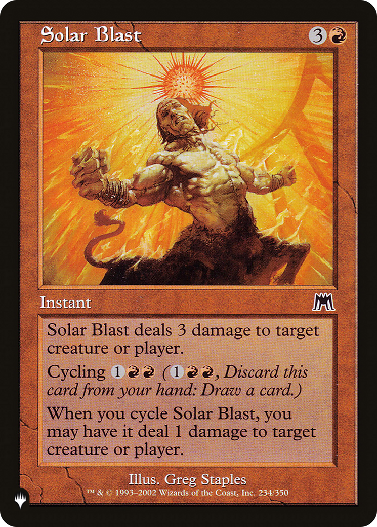Solar Blast [The List] | Total Play